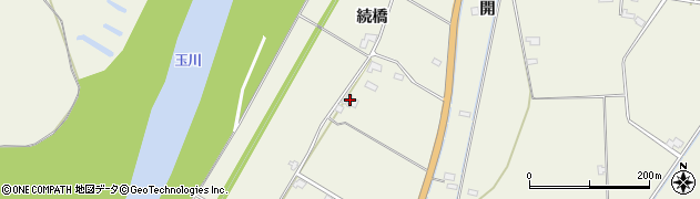 秋田県大仙市長野開112周辺の地図