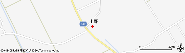 秋田県大仙市協和小種上野93周辺の地図