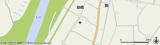 秋田県大仙市長野開115周辺の地図