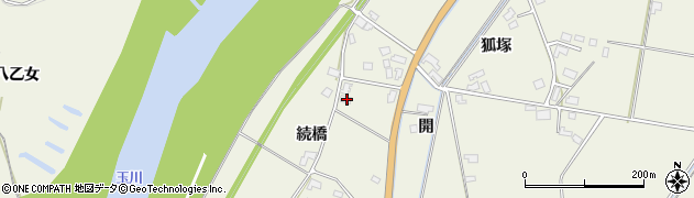 秋田県大仙市長野開49周辺の地図