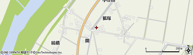 秋田県大仙市長野狐塚87周辺の地図
