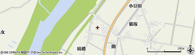 秋田県大仙市長野開12周辺の地図