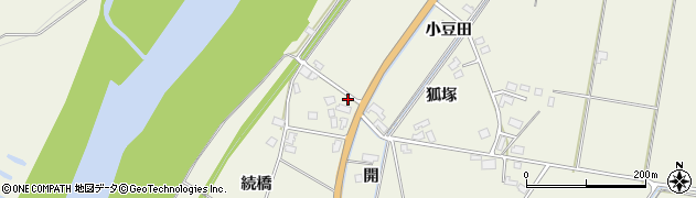 秋田県大仙市長野開19周辺の地図