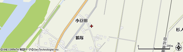 秋田県大仙市長野狐塚62周辺の地図