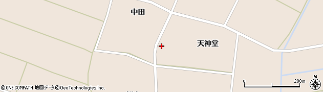 秋田県大仙市太田町斉内天神堂36周辺の地図