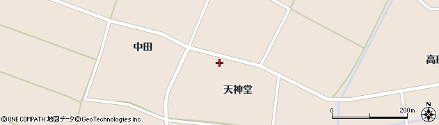 秋田県大仙市太田町斉内天神堂40周辺の地図