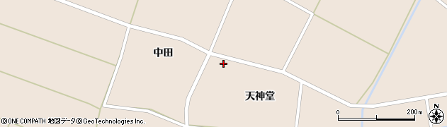 秋田県大仙市太田町斉内天神堂39周辺の地図