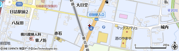 ツルハドラッグ紫波南店周辺の地図