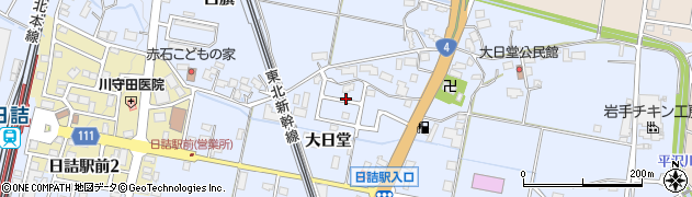 大日堂1号公園周辺の地図