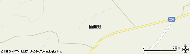 秋田県大仙市長野（極楽野）周辺の地図