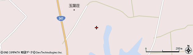 秋田県秋田市雄和向野吹欠下周辺の地図