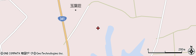 秋田県秋田市雄和向野（吹欠下）周辺の地図