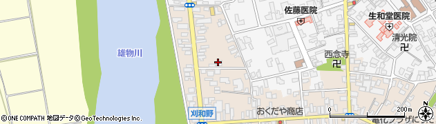 新昭和タクシー株式会社　刈和野営業所周辺の地図