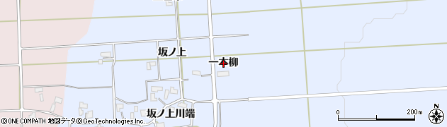 秋田県大仙市豊川（一本柳）周辺の地図