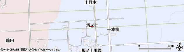 秋田県大仙市豊川（坂ノ上）周辺の地図