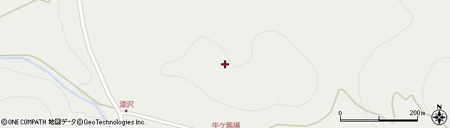 岩手県紫波町（紫波郡）赤沢（漆沢）周辺の地図