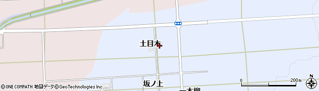 秋田県大仙市豊川（谷地中）周辺の地図
