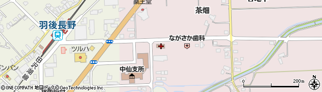 大曲仙北広域市町村圏組合角館消防署中仙分署周辺の地図