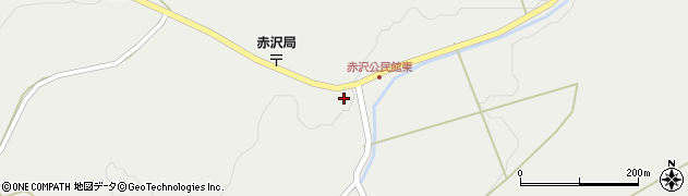 紫波町役場　赤沢公民館・基幹集落センター周辺の地図