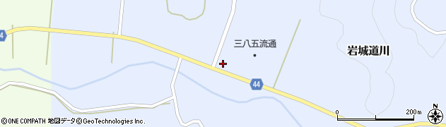 秋田県由利本荘市岩城道川（久保田）周辺の地図