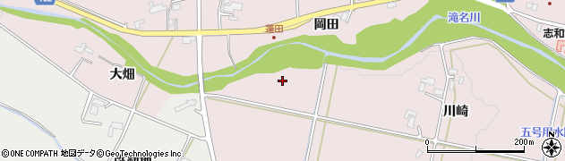 滝名川周辺の地図