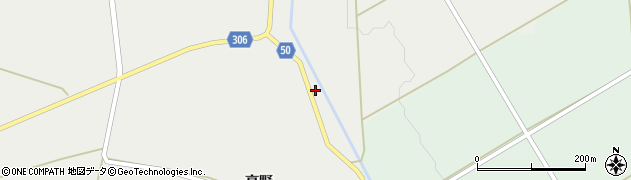 秋田県大仙市豊岡上野51周辺の地図
