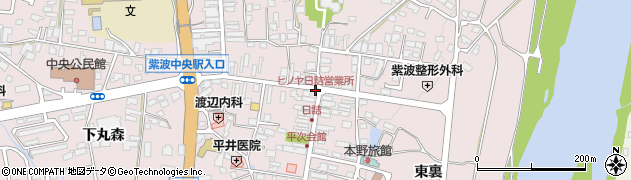 ヒノヤ日詰営業所周辺の地図