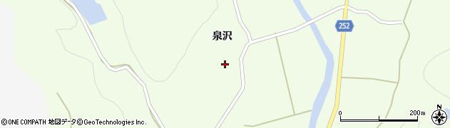 秋田県大仙市土川（高林）周辺の地図