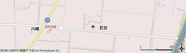 岩手県紫波町（紫波郡）上平沢（若宮）周辺の地図