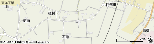 秋田県大仙市上鴬野石持37周辺の地図