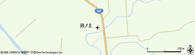 秋田県大仙市協和下淀川沼ノ上50周辺の地図