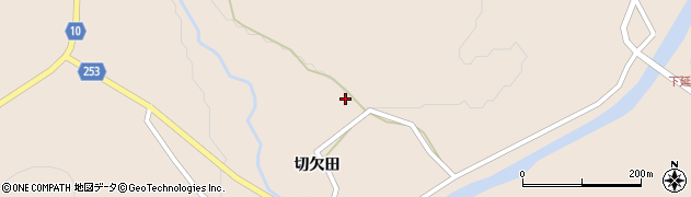 秋田県仙北市角館町下延切欠田68周辺の地図