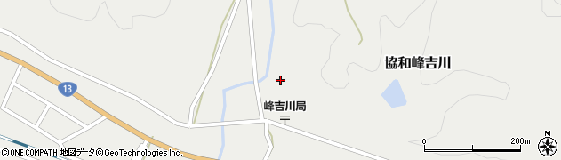 秋田県大仙市協和峰吉川（峰吉川）周辺の地図