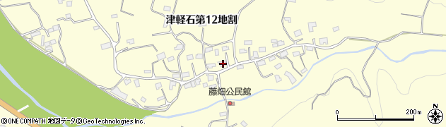 岩手県宮古市津軽石第１２地割周辺の地図
