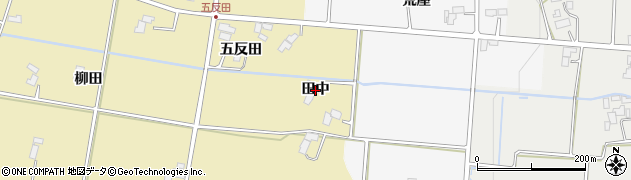 岩手県紫波町（紫波郡）上松本（田中）周辺の地図