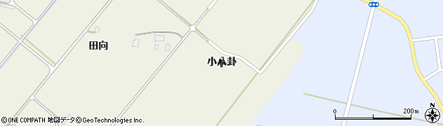 秋田県大仙市上鴬野（小八卦）周辺の地図