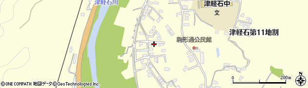 岩手県宮古市津軽石第１０地割周辺の地図