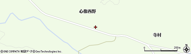 秋田県大仙市土川心像西野7周辺の地図