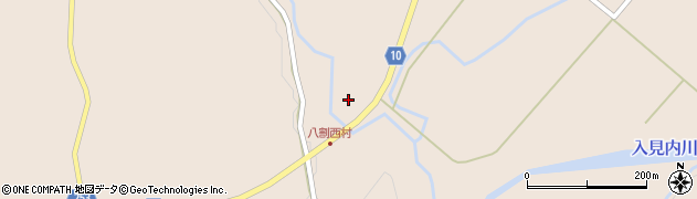 秋田県仙北市角館町八割八割74周辺の地図