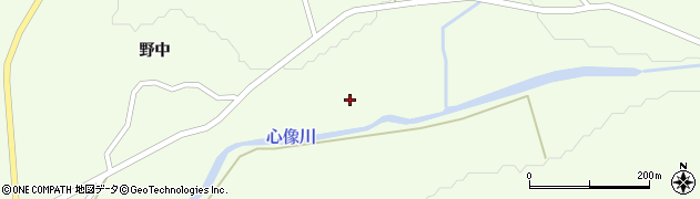 秋田県大仙市土川湯尻周辺の地図