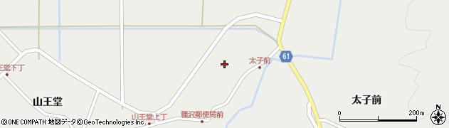 秋田県秋田市雄和種沢潜龍寺前47周辺の地図