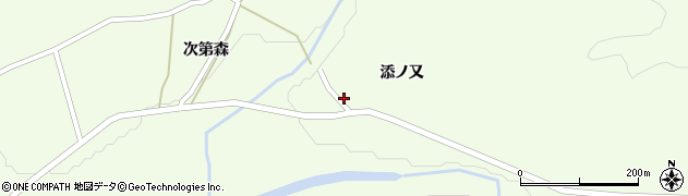 秋田県大仙市土川10周辺の地図