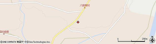 秋田県仙北市角館町八割八割140周辺の地図