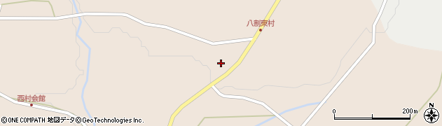 秋田県仙北市角館町八割八割137周辺の地図