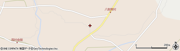 秋田県仙北市角館町八割八割136周辺の地図