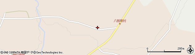 秋田県仙北市角館町八割八割188周辺の地図