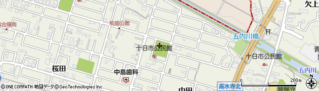 高水寺児童公園周辺の地図