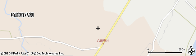 秋田県仙北市角館町八割八割184周辺の地図