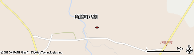 秋田県仙北市角館町八割八割10-2周辺の地図
