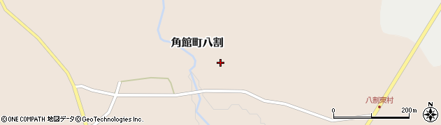 秋田県仙北市角館町八割八割10周辺の地図